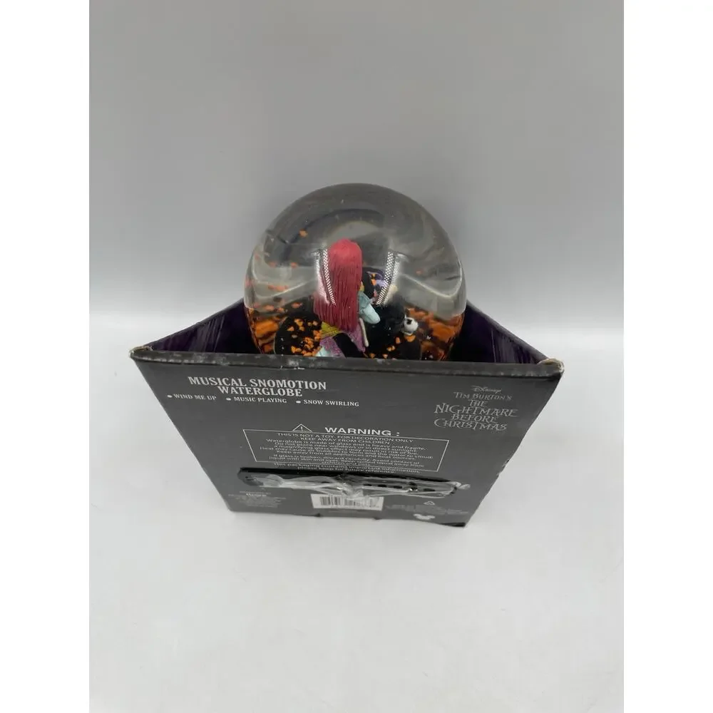 Nightmare Before Christmas Sally Musical Water Globe This Is Halloween Disney - Picture 6 of 10